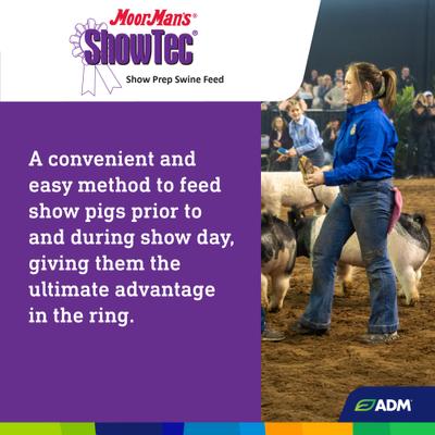 Show full view: ADM MoorMan's ShowTec Show Prep Swine Feed, 5-lb bag slide 7 of 7