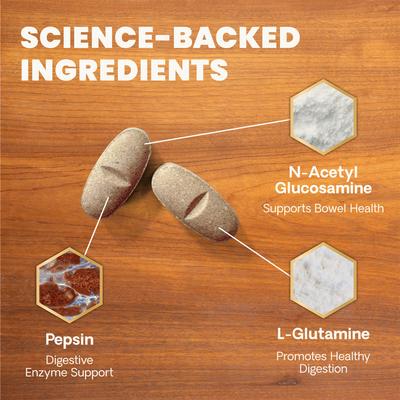 Show full view: VetriScience Probiotic BD Chicken Flavored Chewable Tablets Digestive Supplement for Dogs, 120 count slide 5 of 11