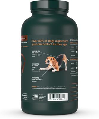 Show full view: VetriScience GlycoFlex 2 Healthy Hip & Joint Chicken Flavored Chewable Tablets Supplement for Dogs, 120 count slide 10 of 12