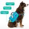 Show in main carousel: PetAmi Saddle Dog & Cat Backpack with Reflective Safety Side Pockets, Medium, Blue slide 4 of 9