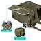 Show in main carousel: PetAmi Saddle Dog & Cat Backpack with Reflective Safety Side Pockets, Large, Olive Canvas slide 5 of 8