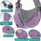 Show in main carousel: PetAmi Airline Approved Sling Dog & Cat Carrier, Purple, Medium slide 4 of 8