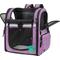 Show in main carousel: PetAmi Ventilated Airline Approved Dog & Cat Carrier Backpack, Purple slide 9 of 9