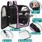 Show in main carousel: PetAmi Ventilated Airline Approved Dog & Cat Carrier Backpack, Purple slide 4 of 9