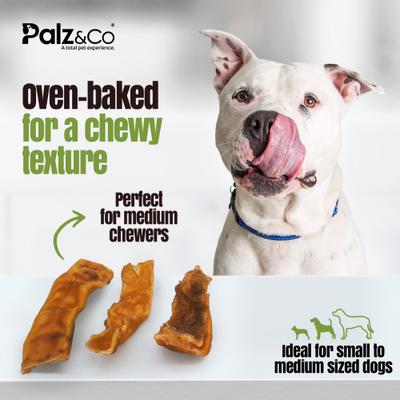Show full view: Palz&Co Moodog Beef Grain-Free Soft & Chewy Cheek Strips Bars Dog Treats, 6-oz bag, 6 count slide 7 of 10
