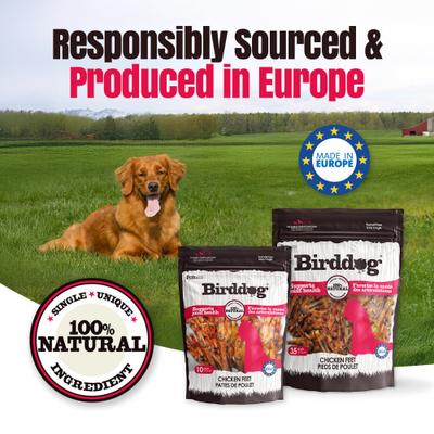 Show full view: Palz&Co Birddog Chicken Feet Dog Natural Chew Treats, 17.5-oz bag, 35 count slide 8 of 10