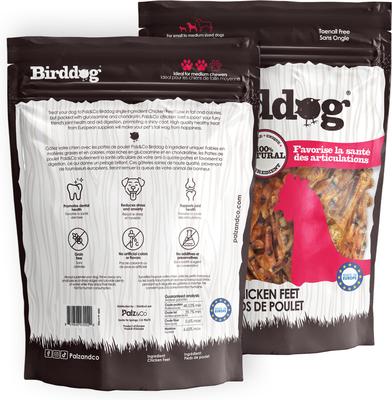 Show full view: Palz&Co Birddog Chicken Feet Dog Natural Chew Treats, 17.5-oz bag, 35 count slide 3 of 10