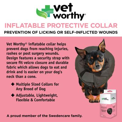 Show full view: Vet Worthy Boxed Protective Collar for Dogs, Medium slide 3 of 6