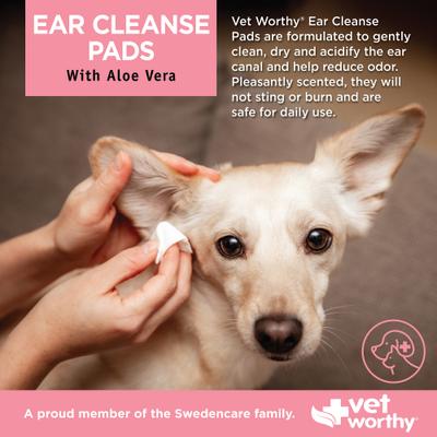 Show full view: Vet Worthy Ear Cleansing Dog Pads, 100 count slide 3 of 3
