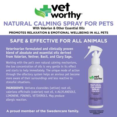Show full view: Vet Worthy Remedy Calming Spray for Dogs, 6.6-fl oz bottle slide 3 of 4
