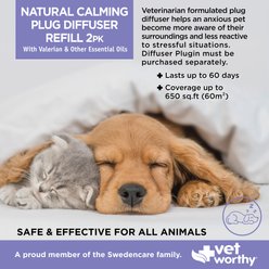 Vet Worthy 120 Day Refill Remedy Calming Diffuser for Dogs, 2 count slide 2 of 4