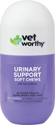 Vet Worthy Feline Soft Chew Urinary Aid Supplement for Cats, 60 count
