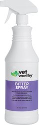 Vet Worthy Bitter Spray Skin & Coat Supplement for Dogs, 32-fl oz bottle