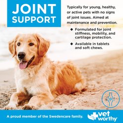 Vet Worthy Chewable Tablet Joint Support Supplement for Dogs, 90 count slide 2 of 3