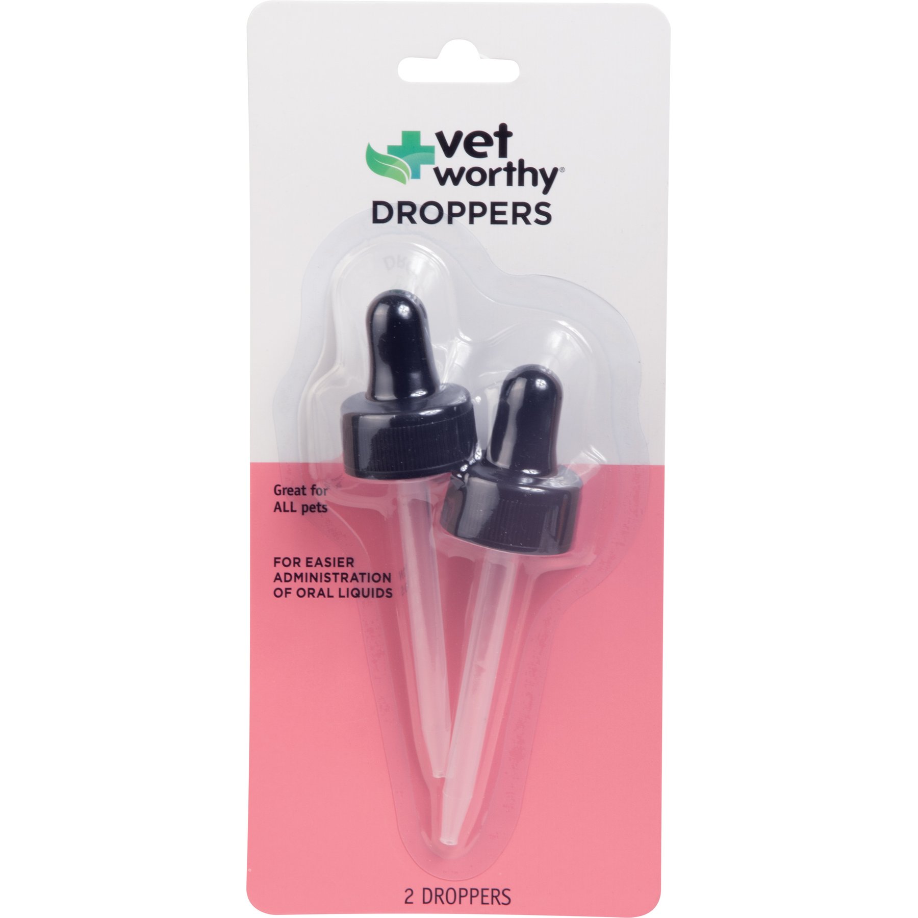 Vet Worthy Droppers for Dogs, Set of 2