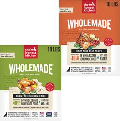 The Honest Kitchen Chicken Recipe + Beef Recipe Dehydrated Dog Food slide 1 of 9