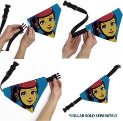 Buckle-Down Disney Toy Story Bo Peep Face Pop Art Slip-On Dog Bandana slide 2 of 6