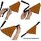 Show in main carousel: Buckle-Down Plaid Slip-On Dog Bandana, Orange slide 6 of 6