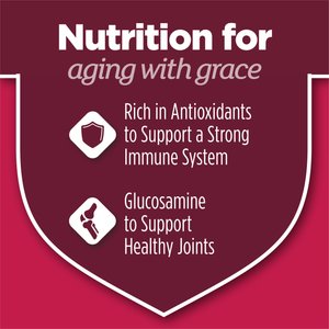 Cat Chow Essentials 7+ Immune + Joint Health Recipe Senior Dry Cat Food, 14-lb bag