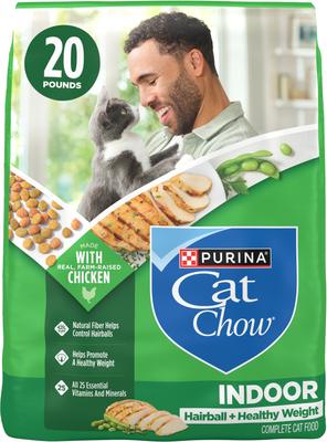 Show full view: Arm & Hammer Litter Multi-Cat Strength Clean Burst Clumping Litter + Cat Chow Indoor Hairball & Healthy Weight Dry Cat Food, 20-lb bag slide 2 of 9