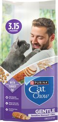 Cat Chow Sensitive Stomach Gentle Dry Cat Food, 3.15-lb bag