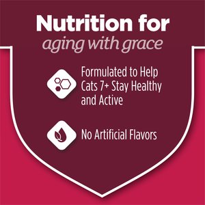 Cat Chow Essentials 7+ Immune + Joint Health Recipe Senior Dry Cat Food, 14-lb bag