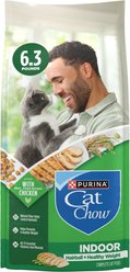 Cat Chow Indoor Hairball & Healthy Weight Dry Cat Food, 6.3-lb bag