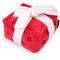 Show in main carousel: CHEWFFON Gift Box Enrichment Snuffle Squeaky Crinkle Dog Plush Toy, Red slide 1 of 6