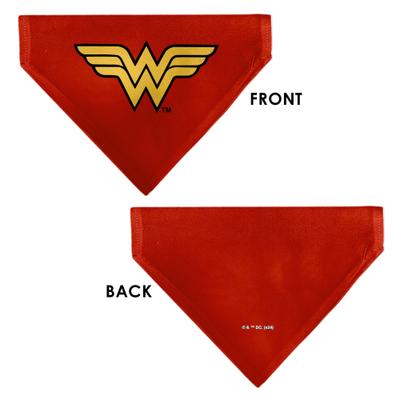Show full view: Buckle-Down DC Comics Wonder Woman WW Logo Dog Bandana slide 3 of 6