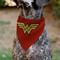 Show in main carousel: Buckle-Down DC Comics Wonder Woman WW Logo Dog Bandana slide 4 of 6