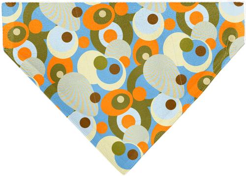 Show full view: Buckle-Down Scooby Doo SD Dog Tag Retro Dots Dog Bandana slide 2 of 6
