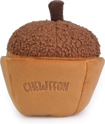 CHEWFFON Acorn Enrichment Crinkle Hide & Seek Puzzle Dog Toy, Brown
