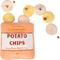 Show in main carousel: CHEWFFON Potato Chips Interactive Enrichment Puzzle Crinkle Treat Dog Toy, Yellow slide 1 of 8