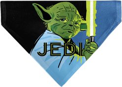 Buckle-Down Star Wars Jedi Text & Yoda Lightsaber Pop Art Dog Bandana