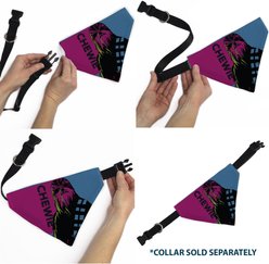 Buckle-Down Star Wars Chewie Text & Chewbacca Pop Art Dog Bandana slide 2 of 6