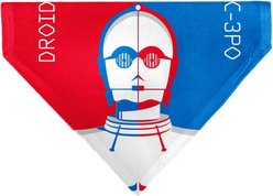 Buckle-Down Star Wars Droid C3PO Text & Pop Art Pose Dog Bandana