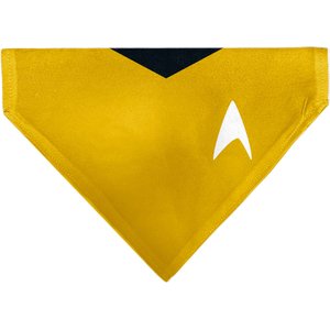 Buckle-Down Star Trek The Original Series Captain Kirk Golden Uniform Dog Bandana