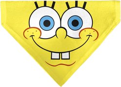 Buckle-Down Spongebob Squarepants Face Close Up Dog Bandana