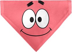Buckle-Down Spongebob Squarepants Patrick Star Face Close Up Dog Bandana