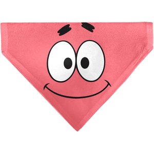 Buckle-Down Spongebob Squarepants Patrick Star Face Close Up Dog Bandana
