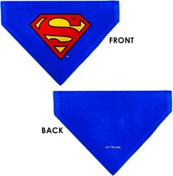 Buckle-Down DC Comics Superman Shield Logo Dog Bandana slide 2 of 6