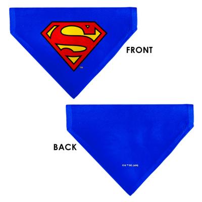 Show full view: Buckle-Down DC Comics Superman Shield Logo Dog Bandana slide 4 of 7