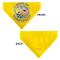 Show in main carousel: Buckle-Down Spongebob Squarepants & Friends Soak Up Positivity Yellow Dog Bandana slide 3 of 6