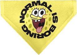 Buckle-Down Spongebob Squarepants Normal Is Boring Pose Dog Bandana