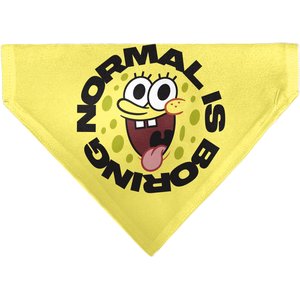 Buckle-Down Spongebob Squarepants Normal Is Boring Pose Dog Bandana