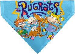 Buckle-Down Rugrats Four Character Group Pose & Title Logo Dog Bandana