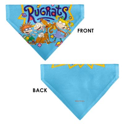 Show full view: Buckle-Down Rugrats Four Character Group Pose & Title Logo Dog Bandana slide 3 of 6