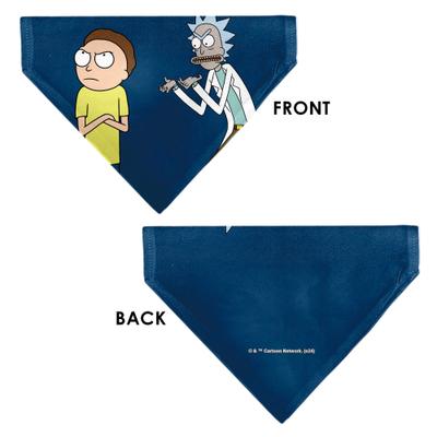 Show full view: Buckle-Down Rick & Morty Arms Crossed Pose Dog Bandana slide 3 of 6