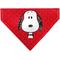 Show in main carousel: Buckle-Down Peanuts Snoopy Face & Profile Pose Dog Bandana slide 1 of 7