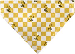 Buckle-Down Peanuts Woodstock Pose Checker Dog Bandana